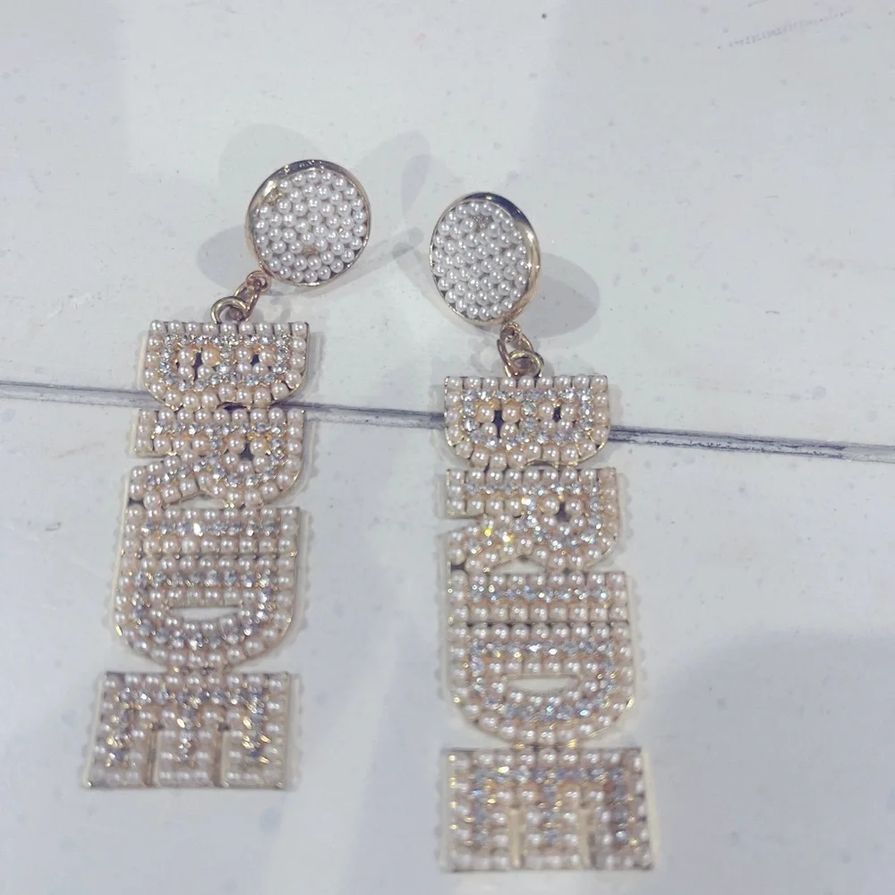 BRIDE Earrings - Picture 1 of 2